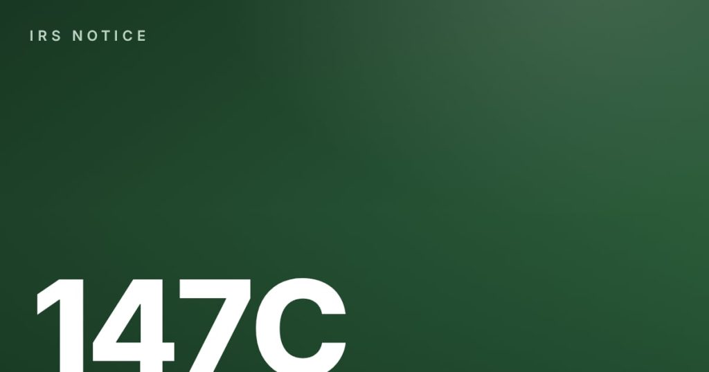 Understanding The 147c Letter: A Guide